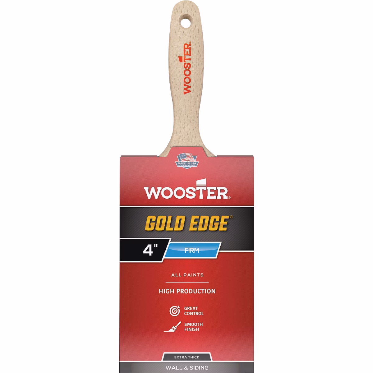 Wooster Gold Edge 4 In. Wall Brush