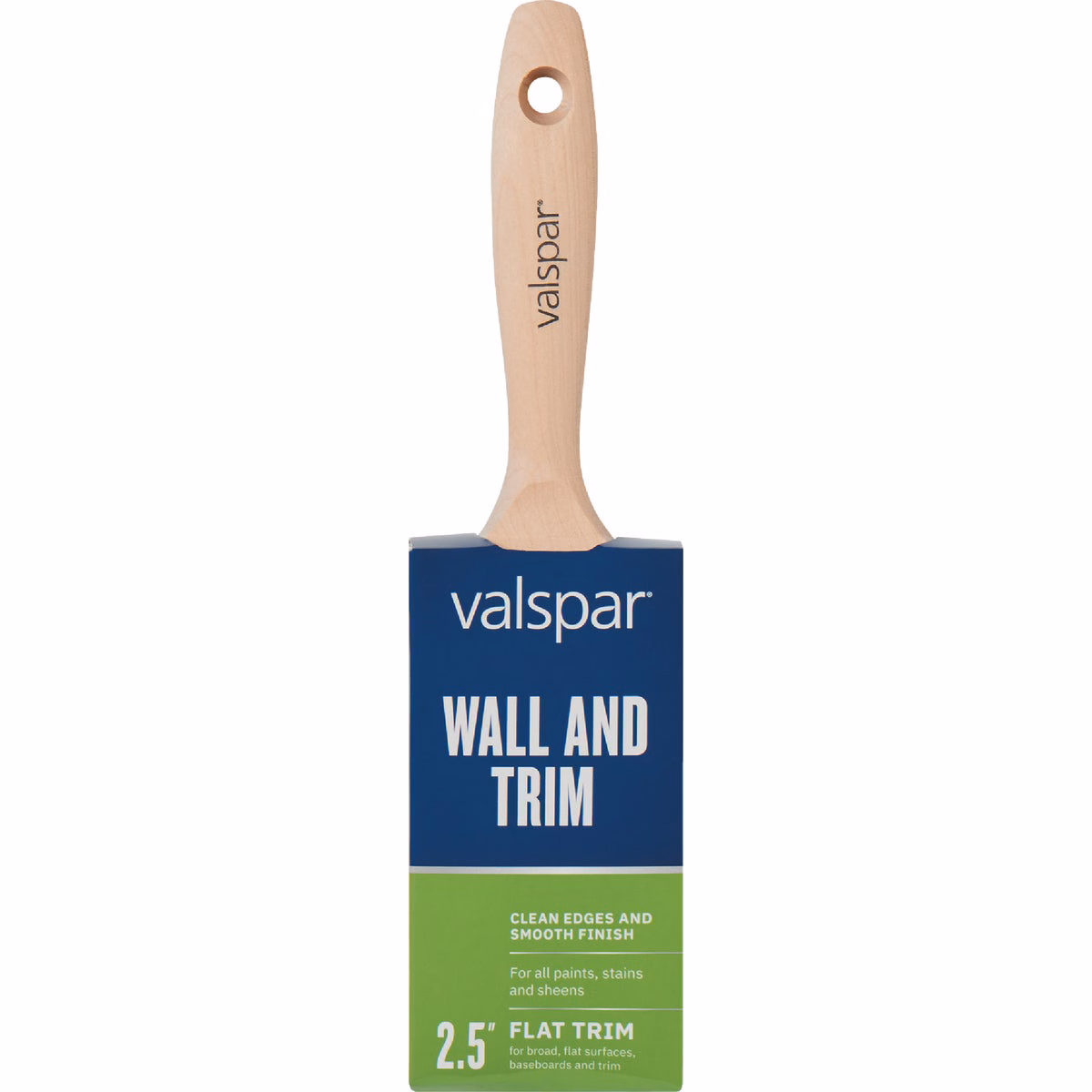 Valspar 2.5 In. Wall & Trim Flat Trim Brush