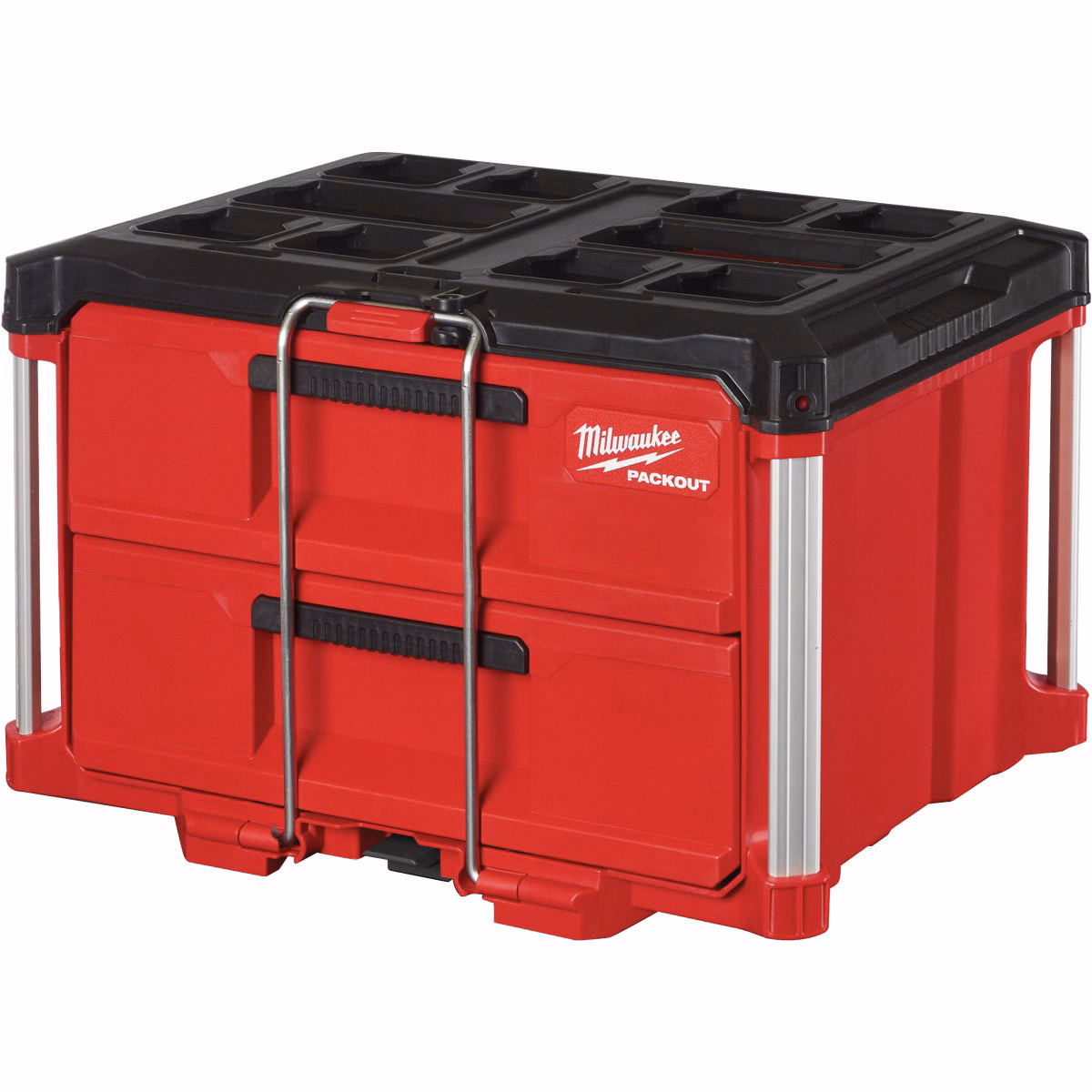 Milwaukee PACKOUT 2-Drawer Toolbox, 50 Lb. Capacity