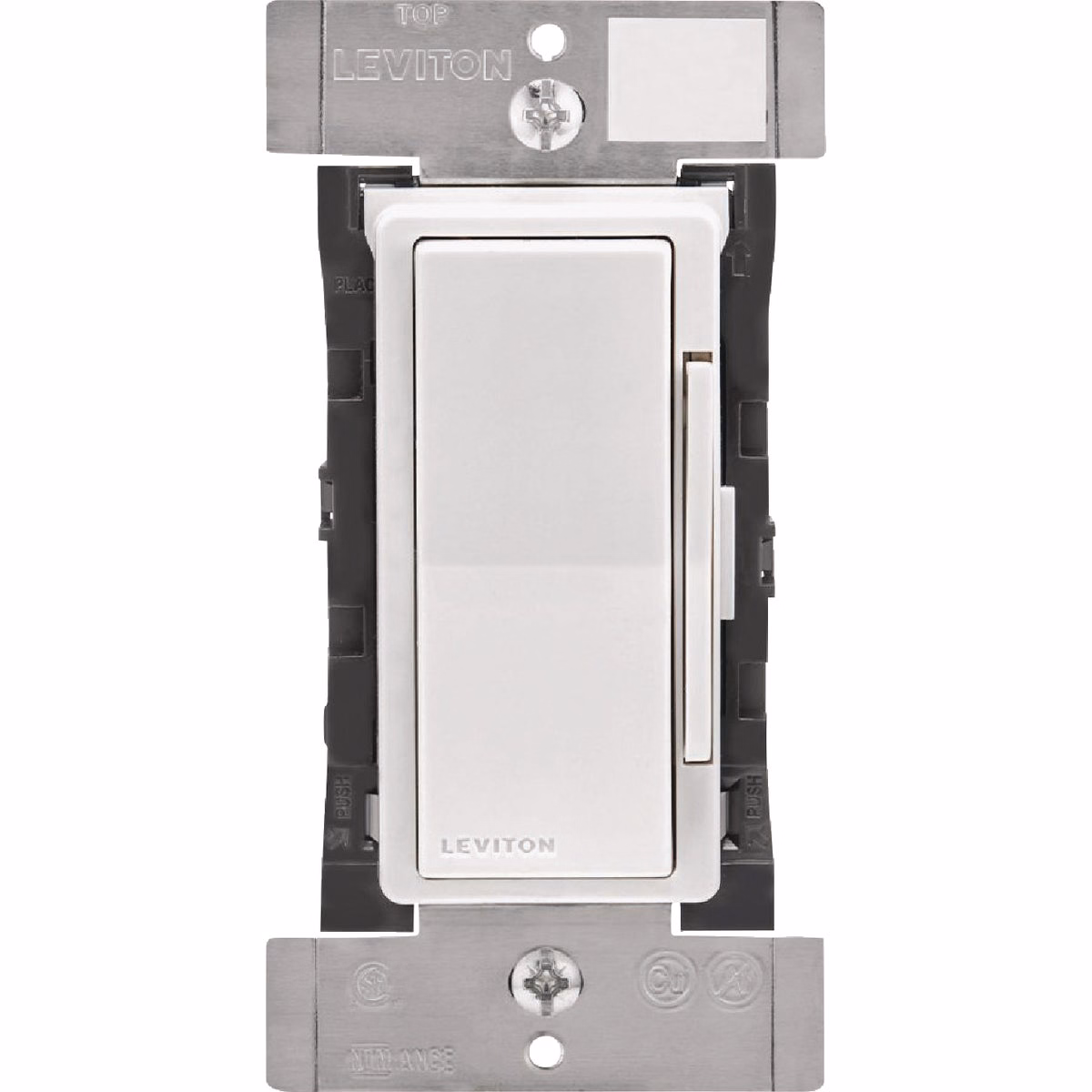 Leviton Decora Digital White, Ivory & Light Almond Rocker Dimmer Switch