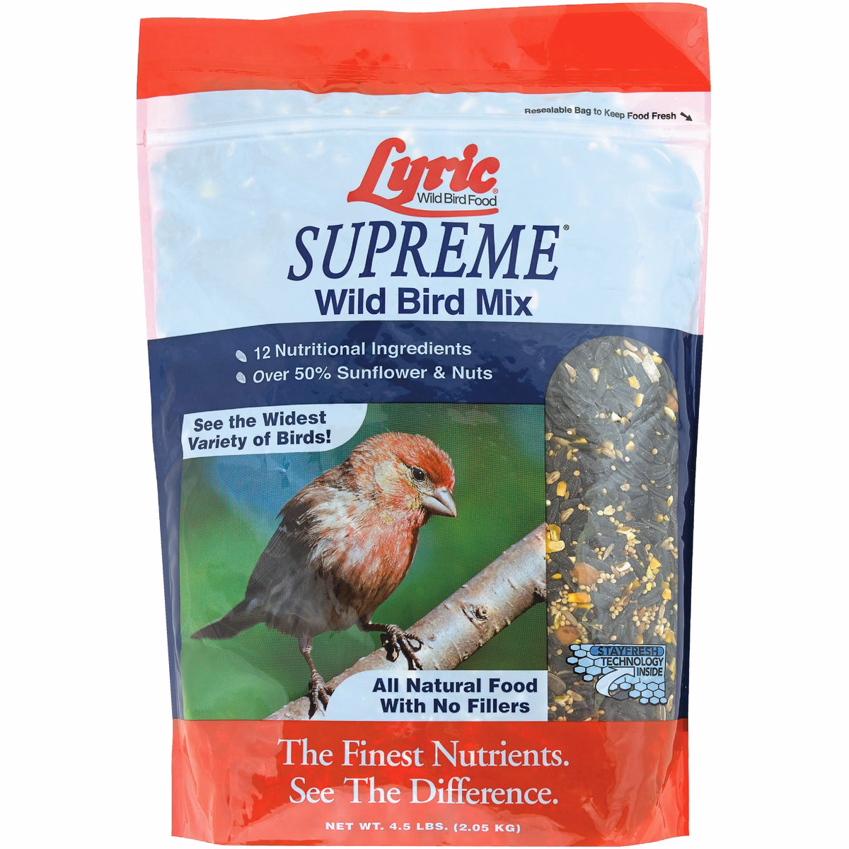 Lyric Supreme 4.5 Lb. Multiple Species Wild Bird Seed
