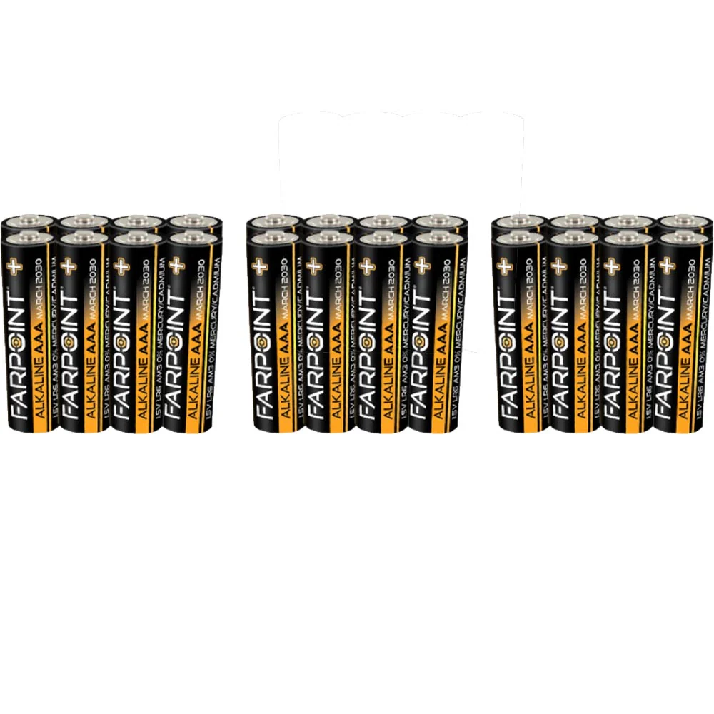 Farpoint 24pk AAA Alkaline Batteries – FPB24AAA