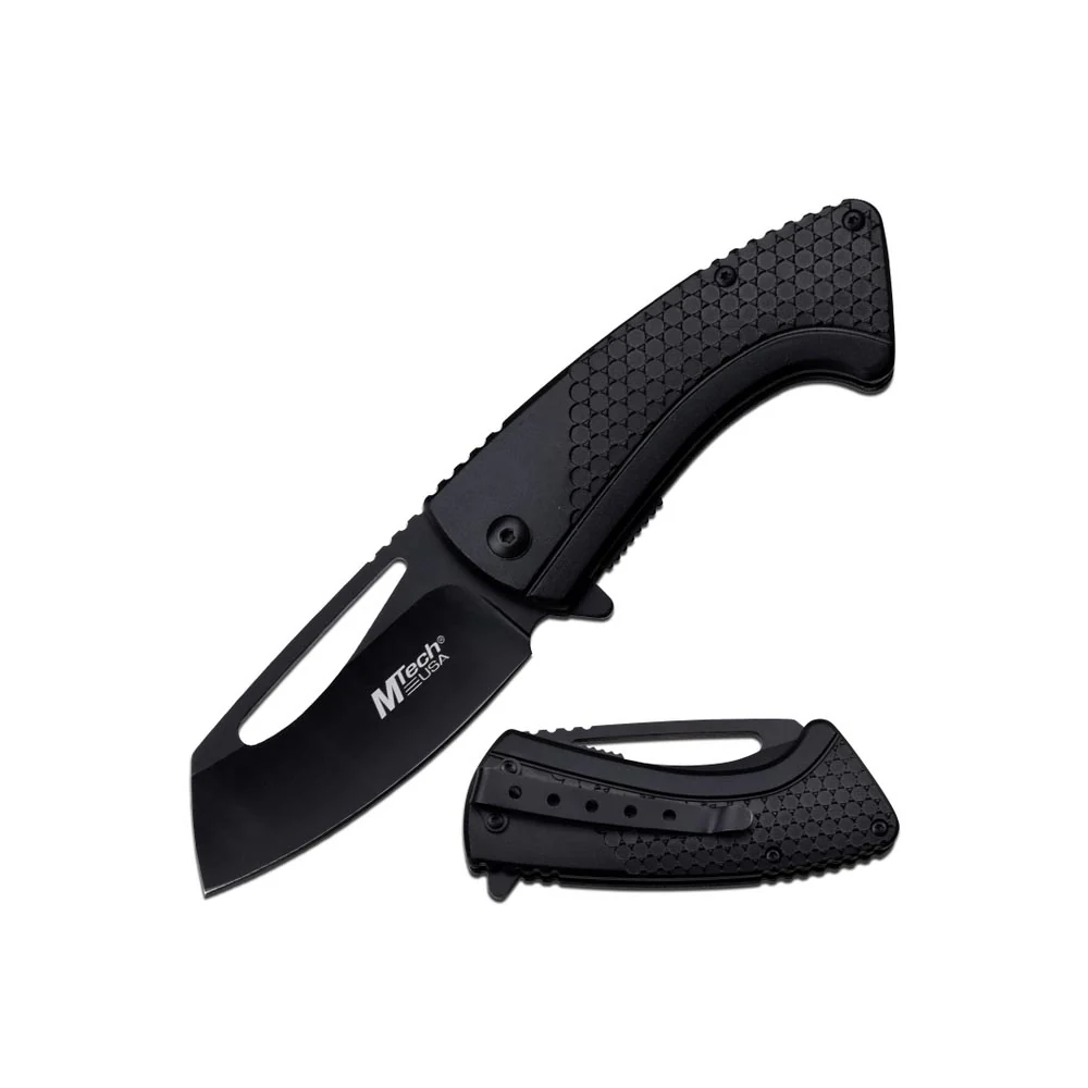 MTech 2.75in Black Spring Assisted Knife – MT-A1197BK