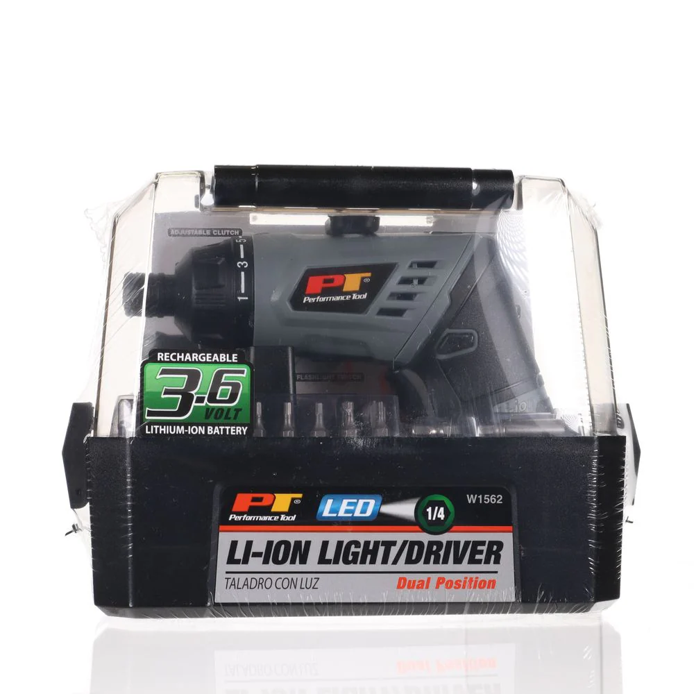 Performance Tool 2-in-1 3.6V Driver – W1562