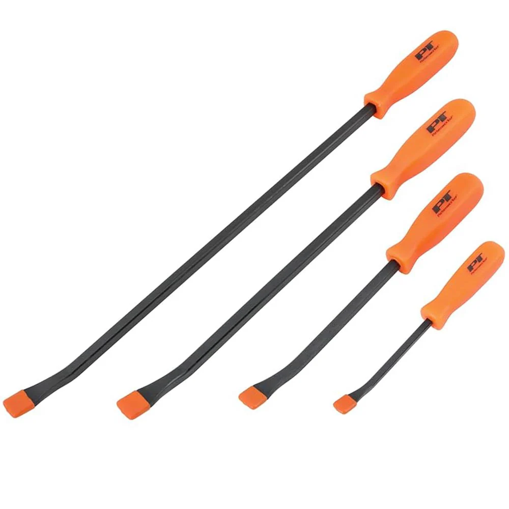 Performance Tool 4pc Hi-Viz Handled Pry Bars – W2020