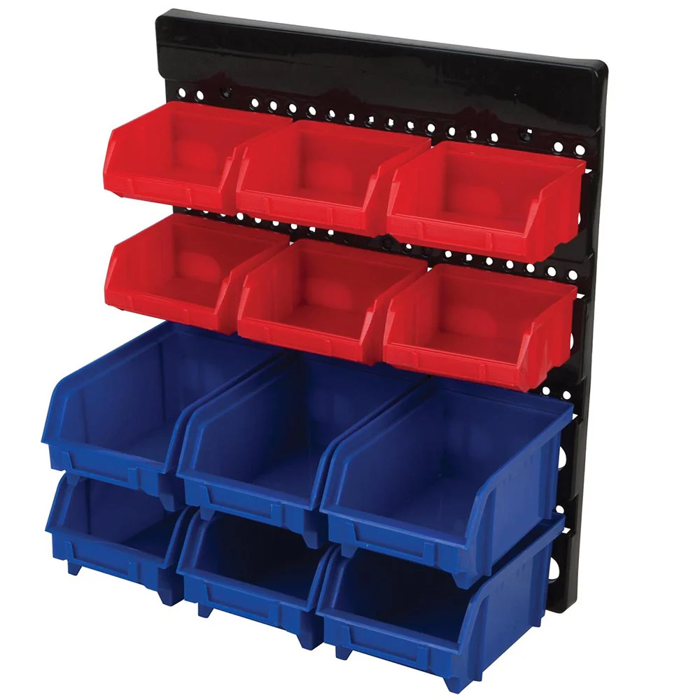 Performance Tool 12pc Wall Mount Organizer – W530