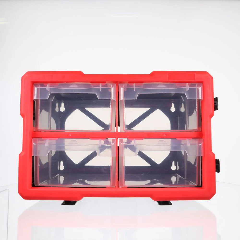 Performance Tools 4 Drawer Interlocking Storage – W5911